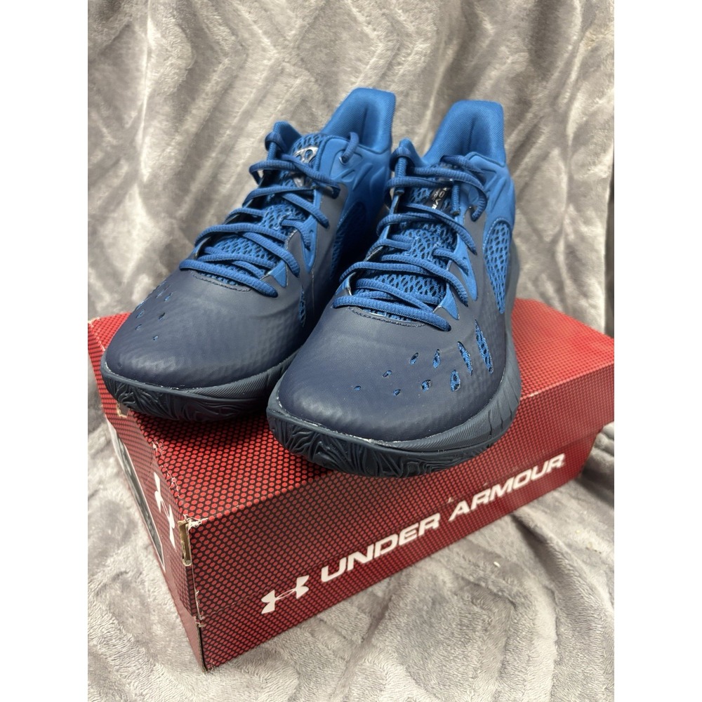 Under Armour Men's Basketball Shoe HOVR Havoc 3. Navy Blue